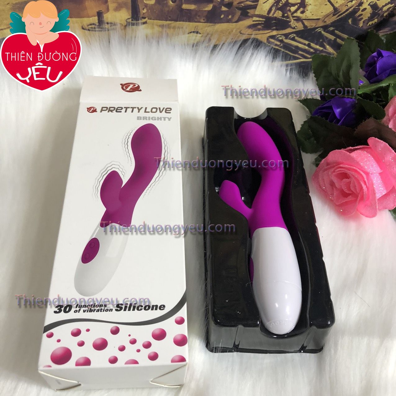 Dương Vật Giả PrettyLove Pringty Rung Massage Cực Đã 